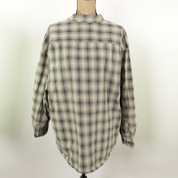 Falls Creek PLaid button down shirt size XL - Picture 2 of 5
